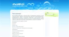 Desktop Screenshot of 4partner.ee
